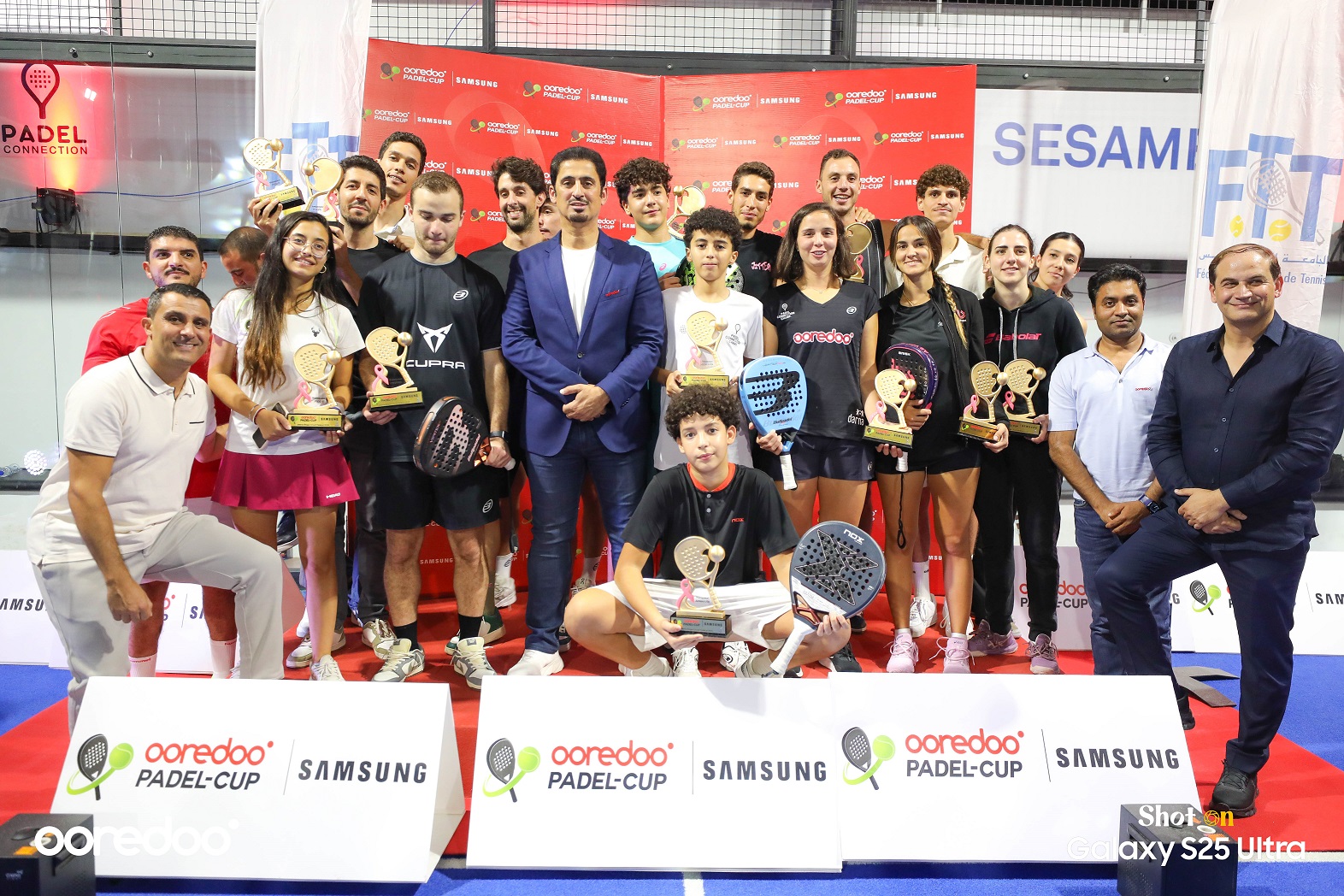نجاح استثنائي للنسخة الثانية من Ooredoo Padel Cup Samsung 2025